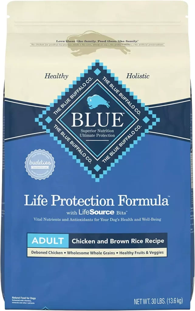 Blue Buffalo Wilderness Chicken and Brown Rice Recipe Grain-Free Dry Dog Food